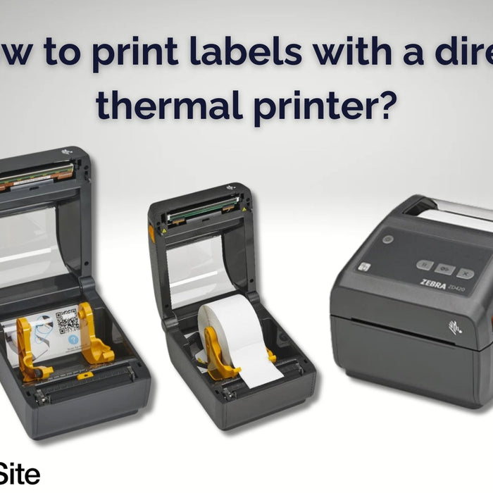 How to print labels with a direct thermal printer?