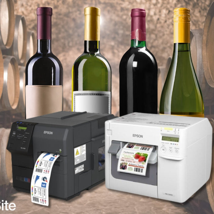 Wine bottle labeling