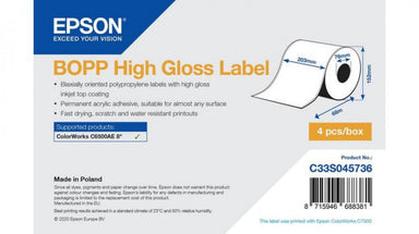 Epson Etiquetas C33S045736