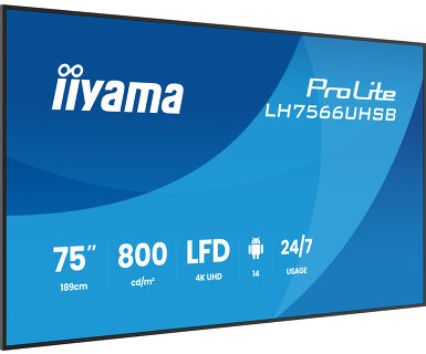 iiyama ProLite LFDs LH7566UHSB-B1AG