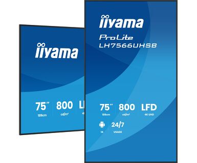 iiyama ProLite LFDs LH7566UHSB-B1AG