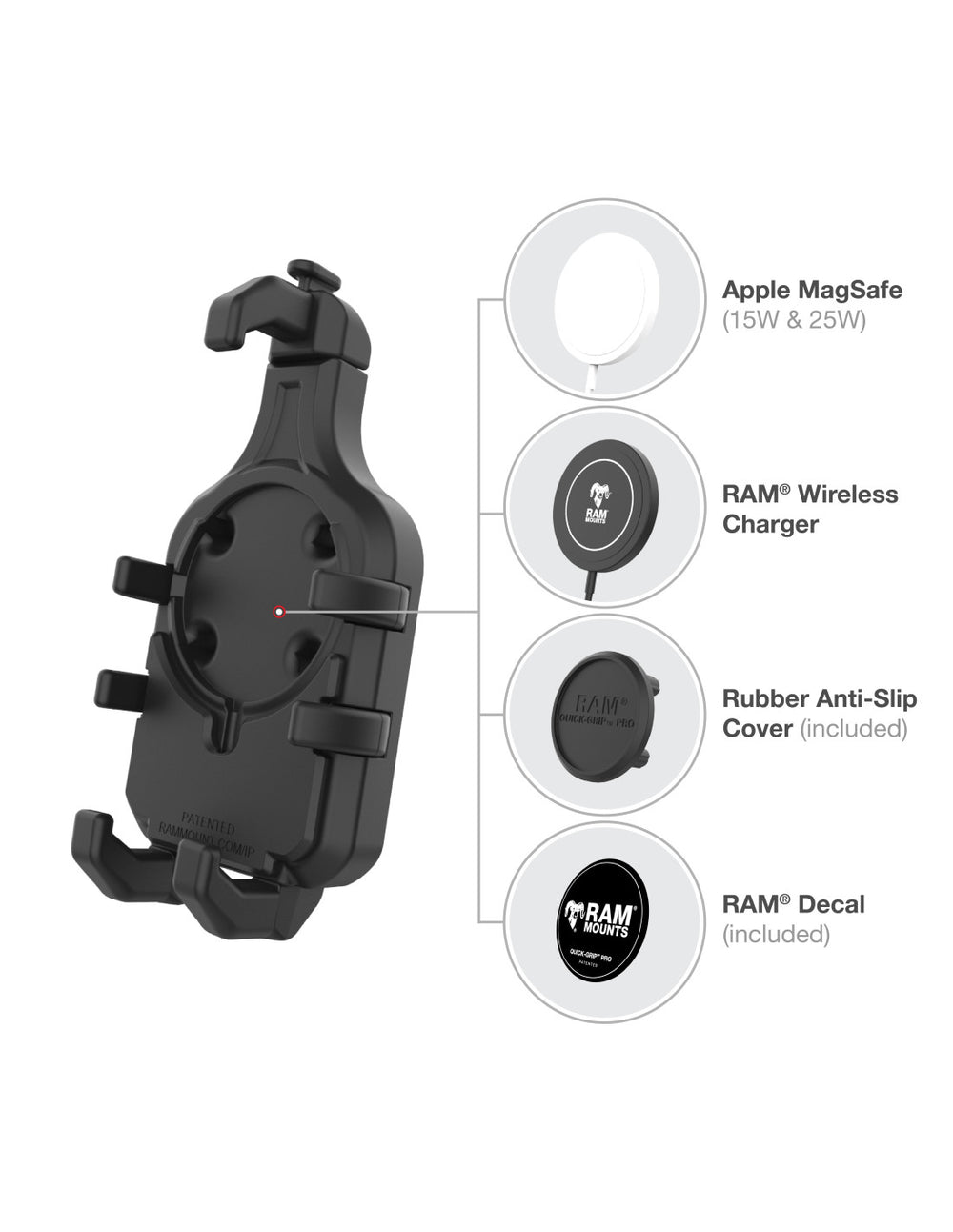 RAM Mounts Cradles RAM-HOL-PD5BU