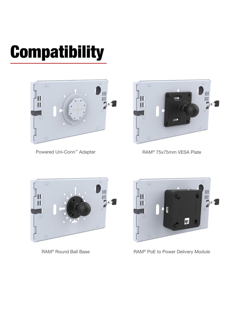 RAM Mounts Safe Cases RAM-TE-SAM95-GRY