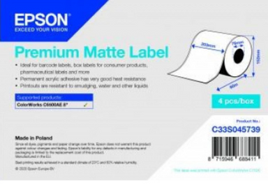 Epson label roll C33S045739