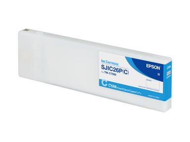 Epson ink cartridge C7500, cyan C33S020619