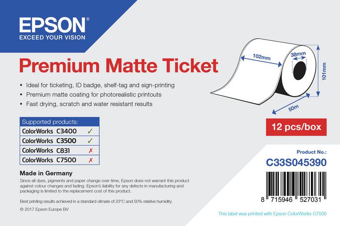 Epson Receipt C33S045390