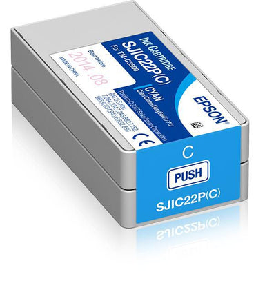 Epson cartridge C3500, cyan C33S020602