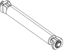 Zebra Platen roller P1058930-080