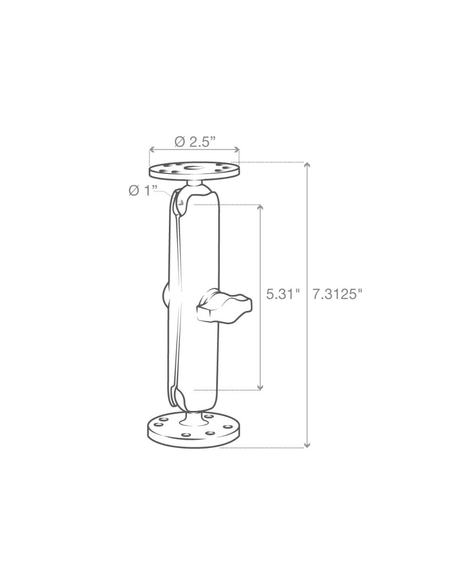 RAM Mounts Kits (size: B) RAM-B-101U-C