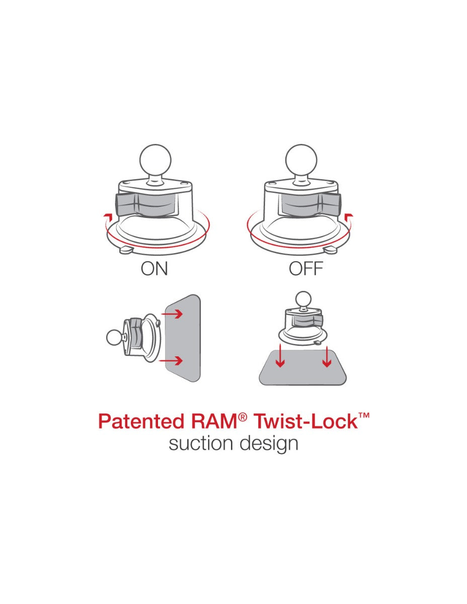 RAM Mounts Kits (size: B) RAM-B-166U-C