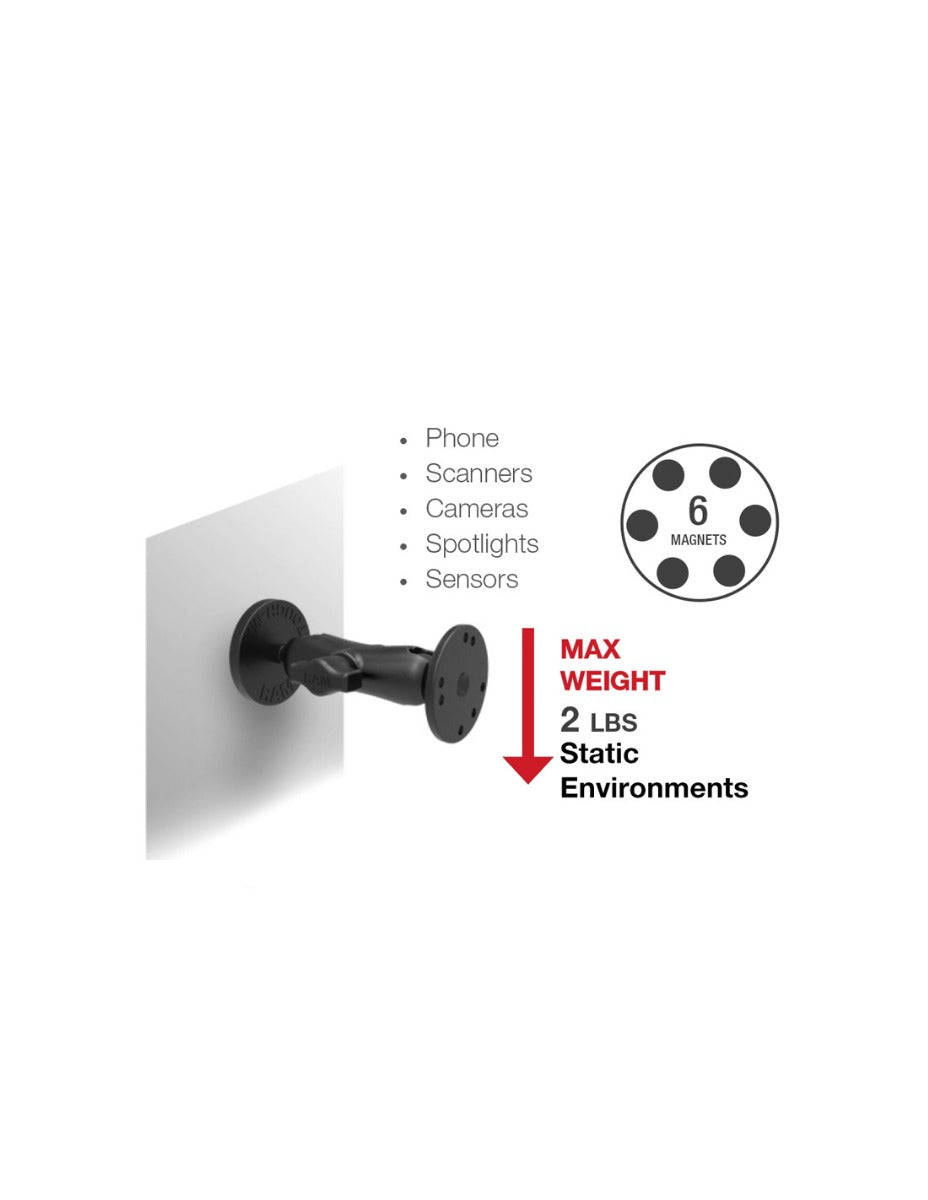 RAM Mounts Ball Bases (size: B) RAM-B-MAG66U