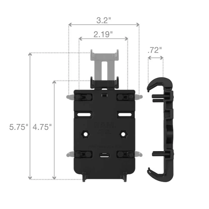 RAM Mounts RAM-HOL-PD3U