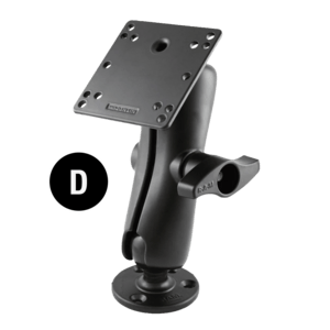 RAM Mounts Kits (size: D) RAM-D-2461U-C-247-4