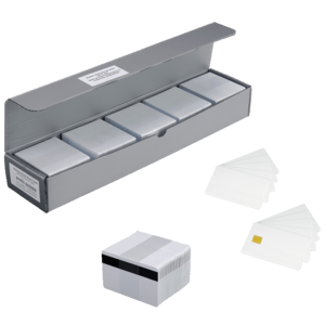 Plastic cards Black PVC Card, 15 mil